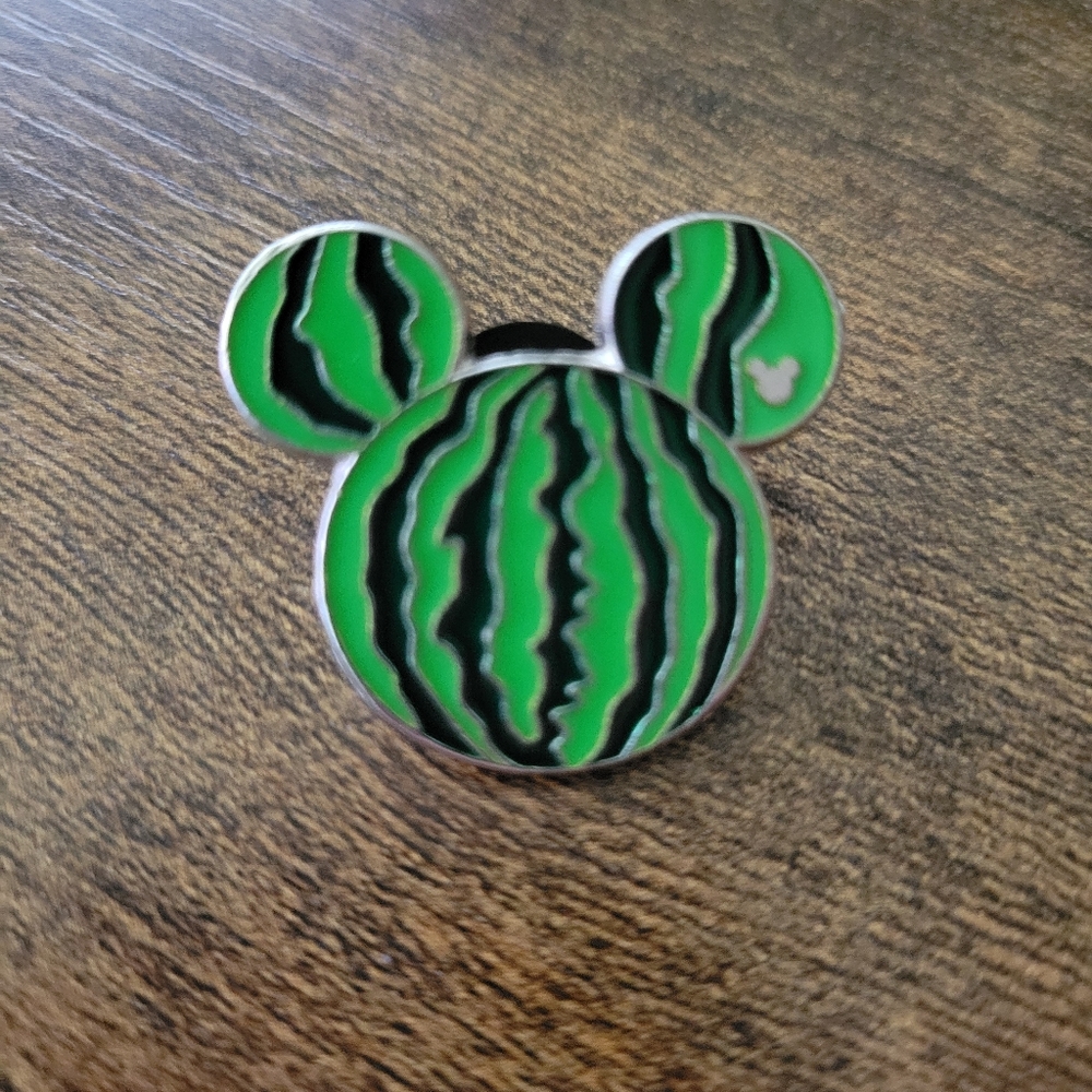 3/$20 - 4/$25 - 5/$30 - Disney Pin - Watermelon Mickey Icon